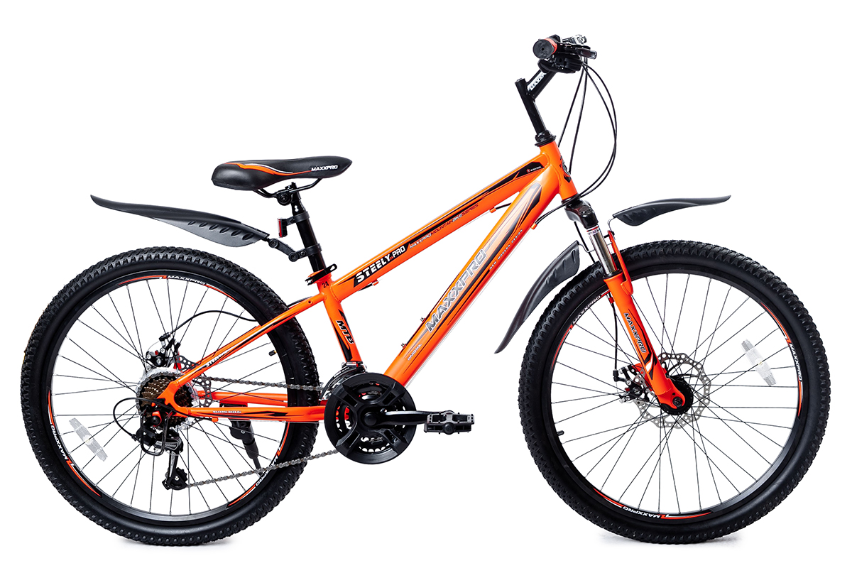 Подростковый горный велосипед MaxxPro - Steely 24 Pro Disc (2021)