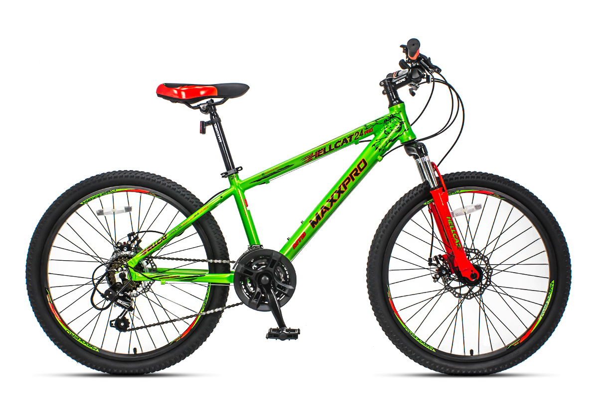 Подростковый горный велосипед MaxxPro - Hellcat 24 Pro